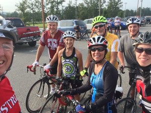 My cycling buddies who always make it easier and more pleasant to ride my bike.
